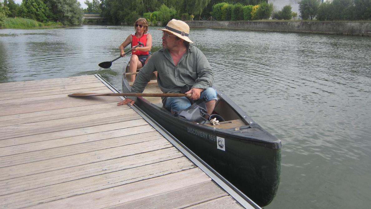 Etape Chaunoise Dans Un Periple En Canoe Ils Ont Tous Quelque Chose En Eux De Stevenson
