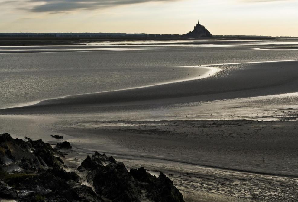 Mont Saint Michel Pollution Oblige Baignade Interdite Sur