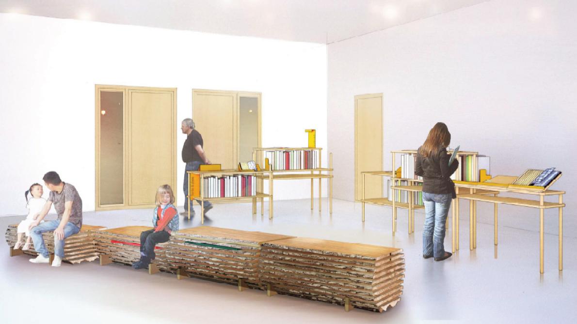 Du Mobilier En Bois Local Pour La Future Maison Du Parc Naturel Regional