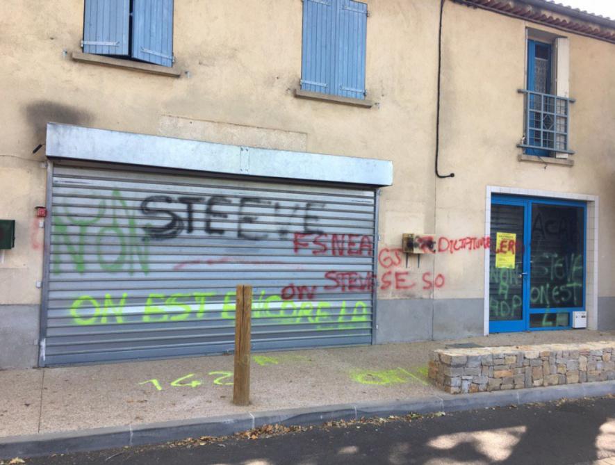 Une nouvelle permanence LREM taguée dans le Var Une nouvelle permanence LREM taguée dans le Var