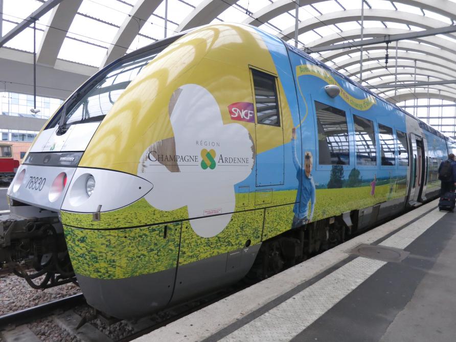 Train reims poitiers