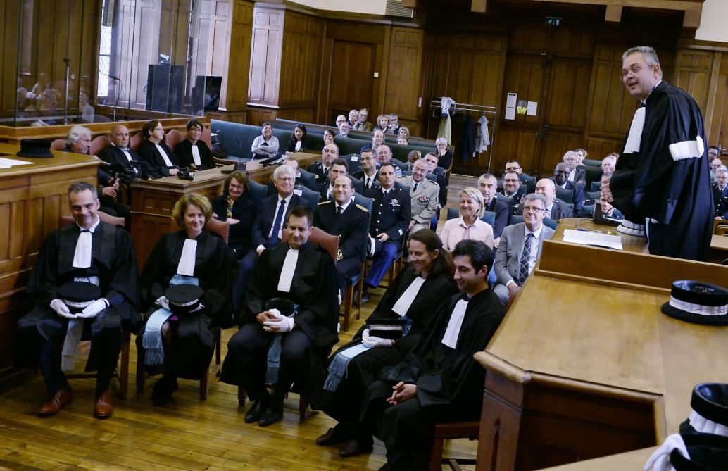 Derniere Audience D Installation Au Tribunal De Grande Instance De Laon