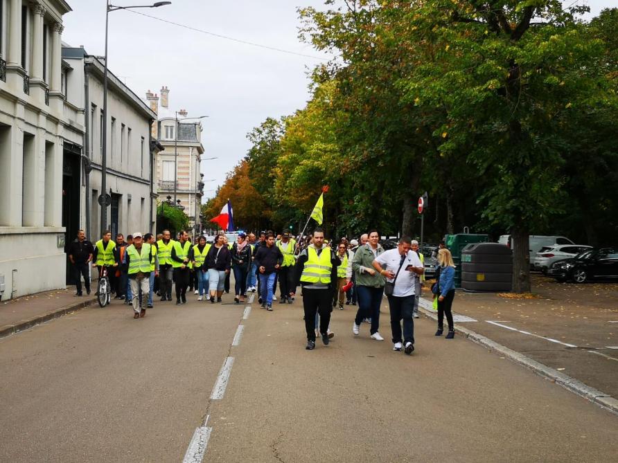 Vidéo Des Gilets Jaunes Aubois Et Marnais Manifestent Ce