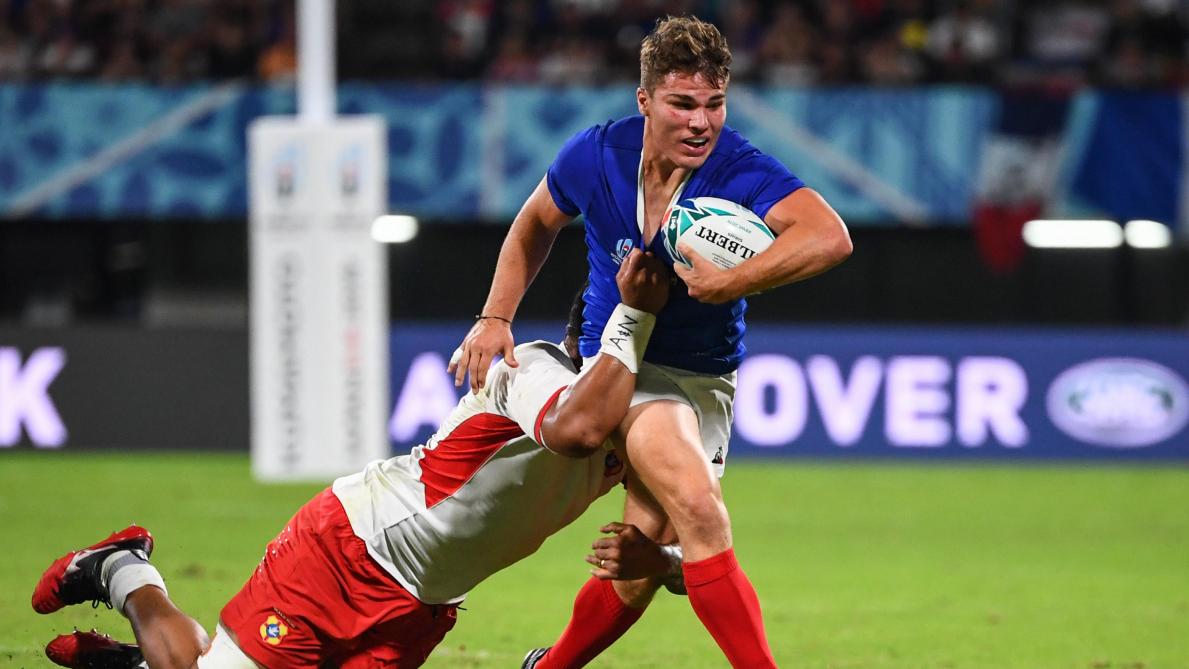 Coupe du monde de rugby: la France domine les Tonga et se qualifie pour les  quarts de finale