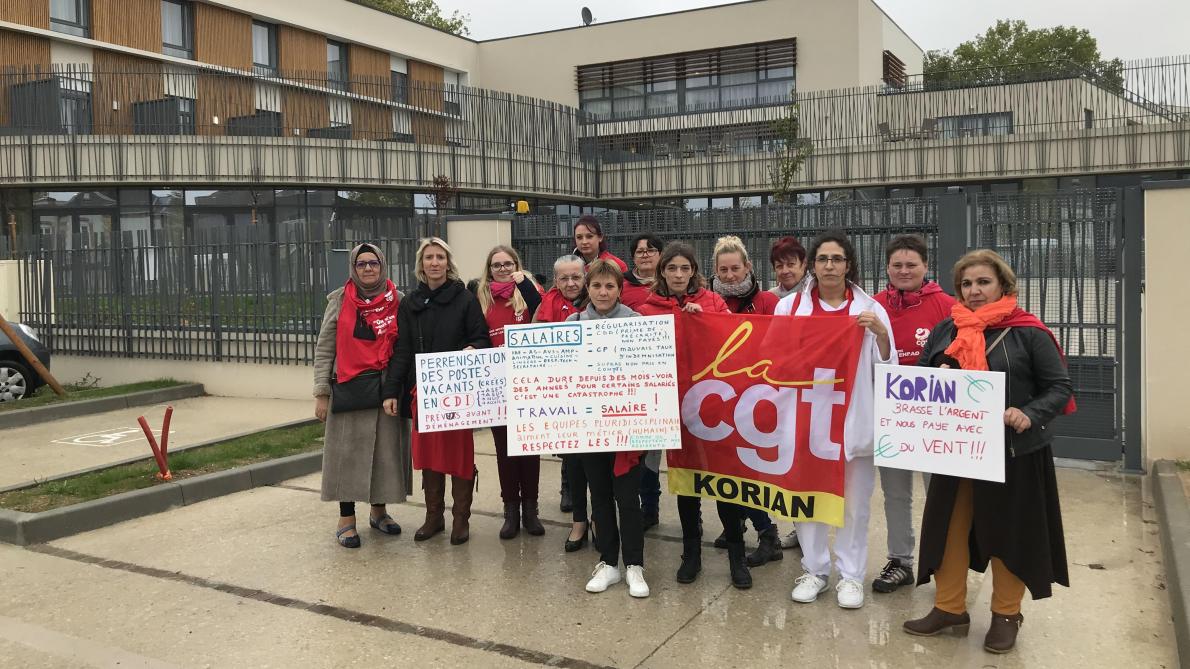 Les Salaries D Une Maison De Retraite De Chalons En Champagne Defendent Leurs Conditions De Travail