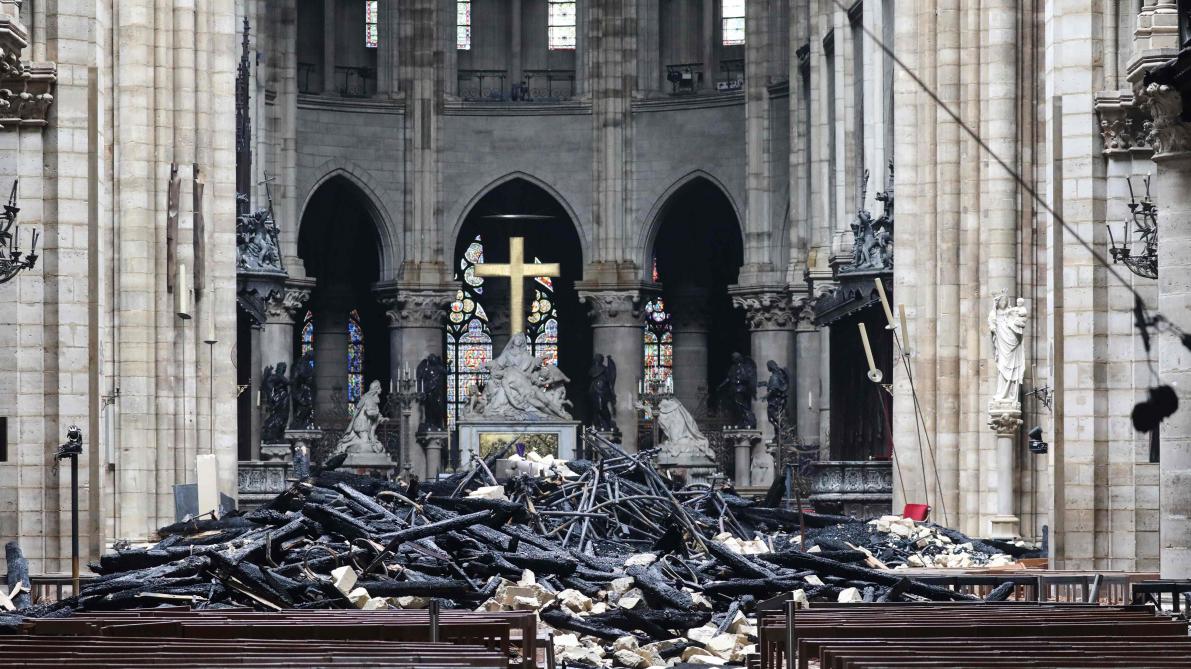 PHOTOS-VIDÉO. Six mois après l’incendie de Notre-Dame de Paris, où en