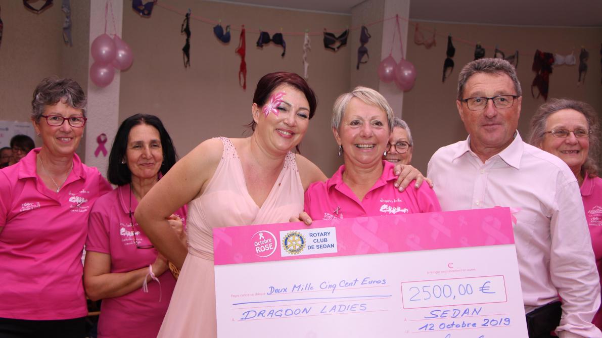 Solidarité : La soirée du Rotary Club de Sedan rapporte 2500€ aux Dragon Ladies - L’Ardennais