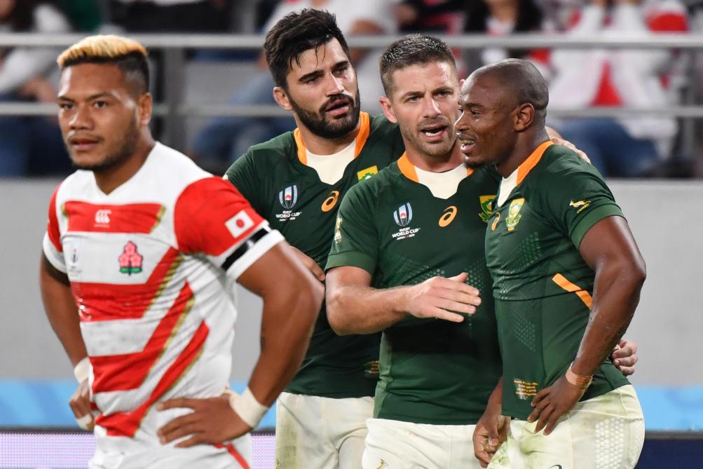 Coupe Du Monde De Rugby L Afrique Du Sud Bat Le Japon 26 3 Et Rejoint Les Gallois En Demi Finale