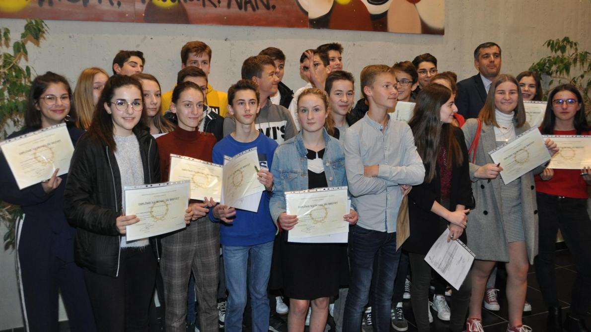 A Laon, le collège Mermoz met ses diplômés à l'honneur - L'Union