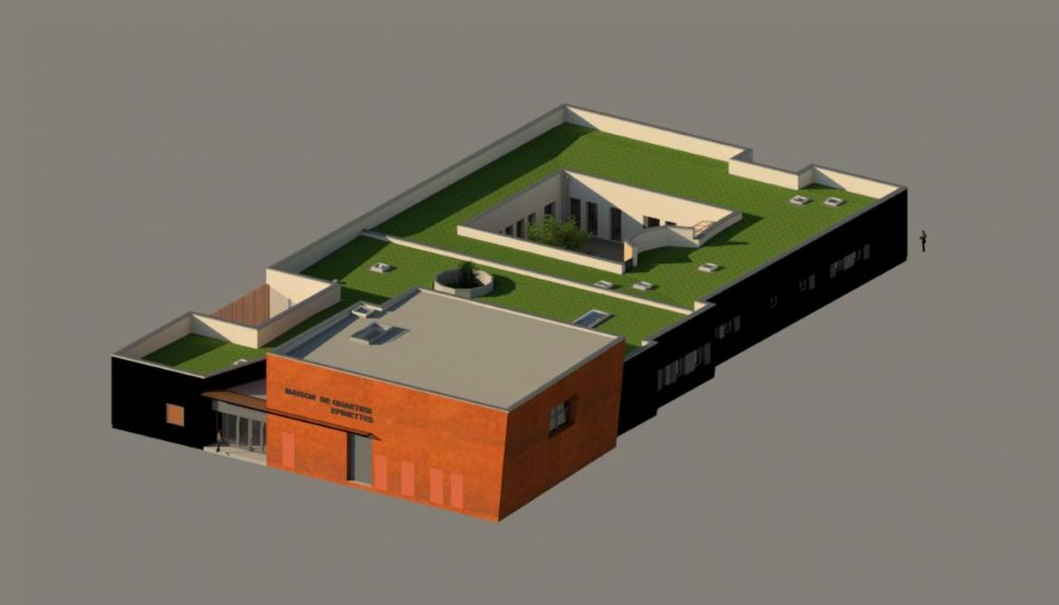 La Nouvelle Maison De Quartier Epinettes A Reims Ouvrira Le 2 Decembre