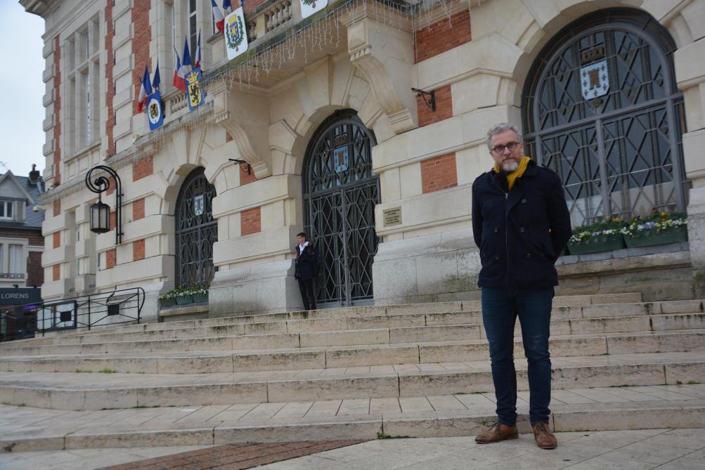 Emmanuel Lievin, candidat sortant à Chauny - L'Union