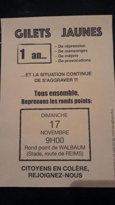 Les Gilets Jaunes Dépernay Se Donnent Rendez Vous Dimanche