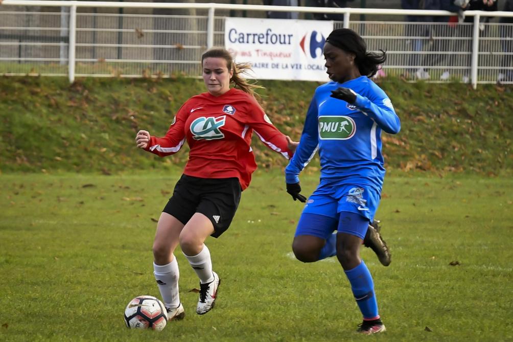 Football Coupe De France Feminine Pour Le Fc Tinqueux Champagne C Est Le Metier Qui Rentre