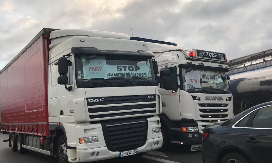 Le Blocage Des Routiers Provoque De Gros Ralentissements A La Frontiere Belge