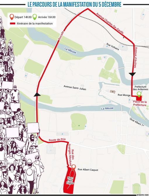 Grosse Mobilisation Attendue Le 5 Decembre A Charleville Mezieres
