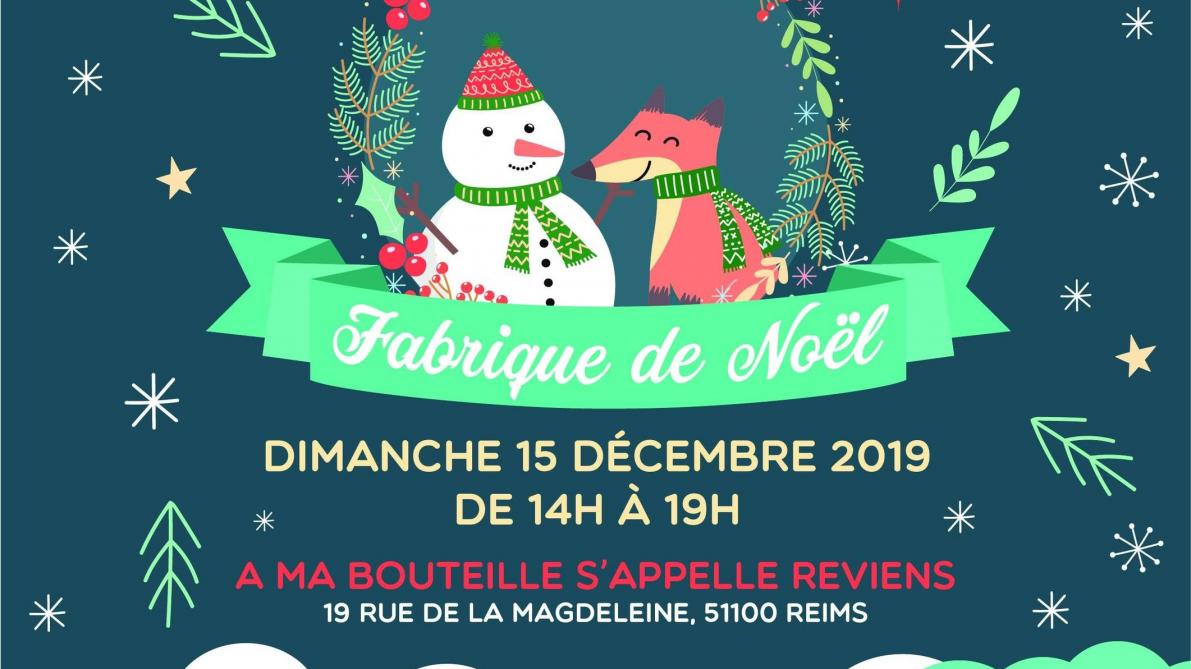 Des Fetes Responsables Avec La Fabrique De Noel Ce Dimanche A Reims