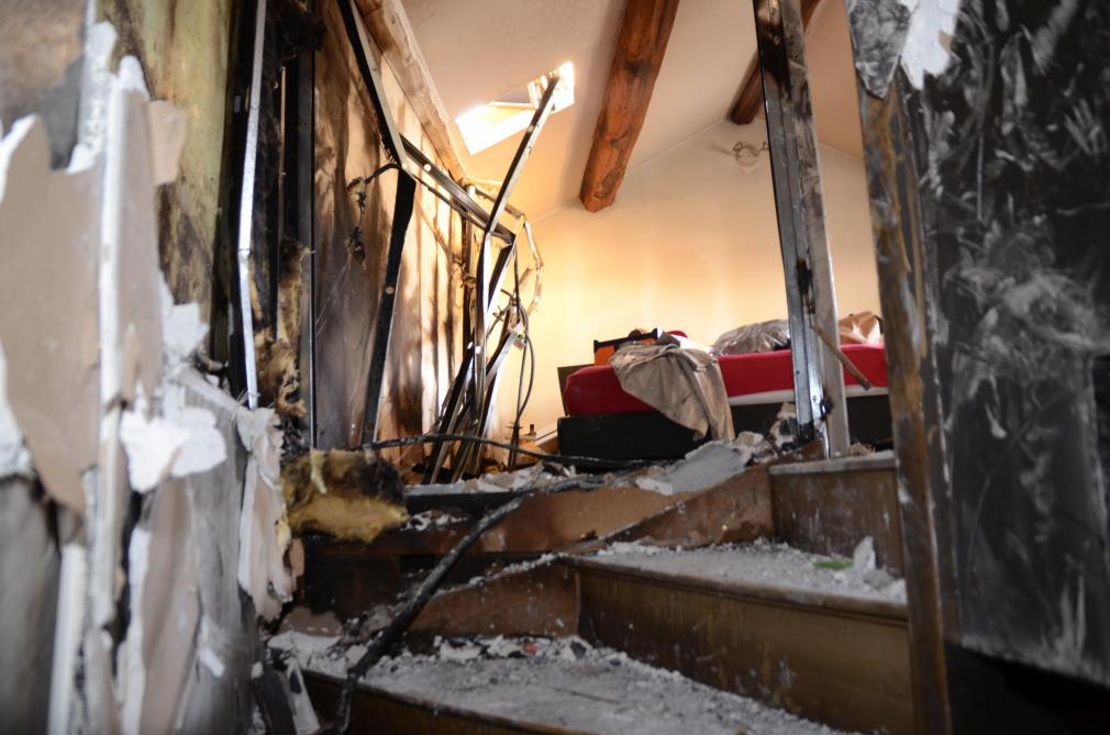 Photos Maison Incendiee A Vrigne Aux Bois Une Occupante Temoigne