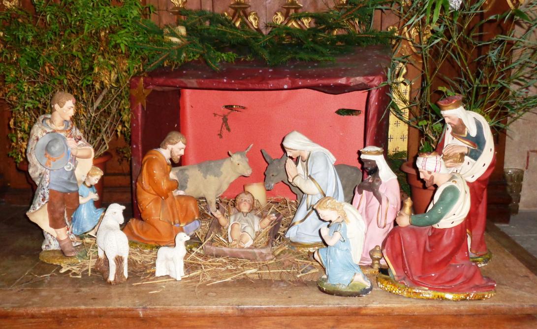 Creche De Noel D Eglise Villy En Trodes La Creche S Expose Aux Regards
