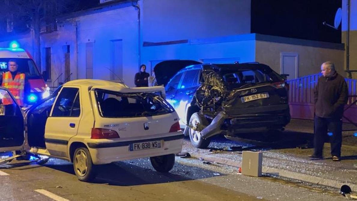 Accident Avenue Pierre Mendes France A Laon