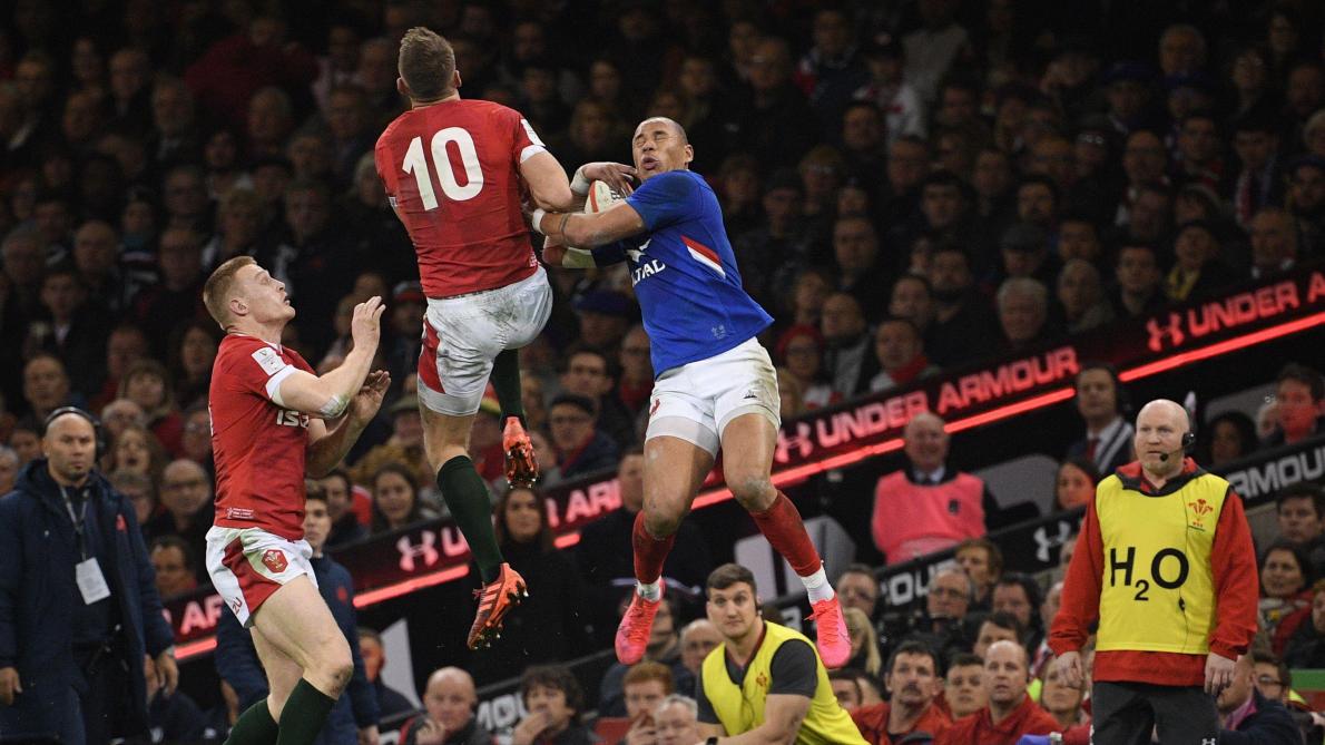 Rugby La France Savoure Apres Sa Victoire Face A Au Pays De Galles Dans Le Tournoi
