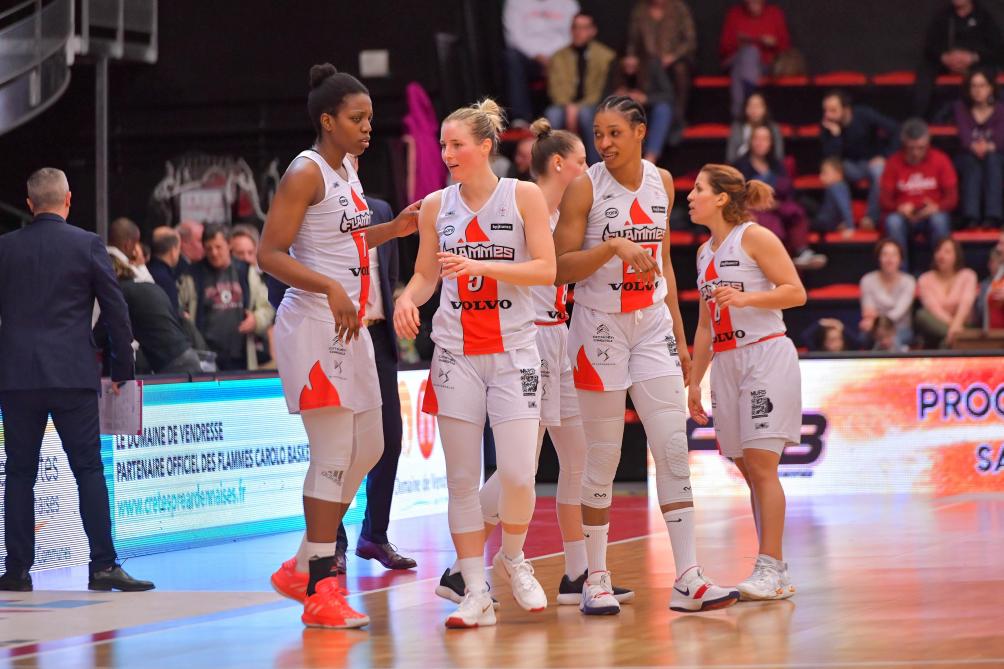 Basket-ball (Ligue féminine). La belle série des Flammes Carolo