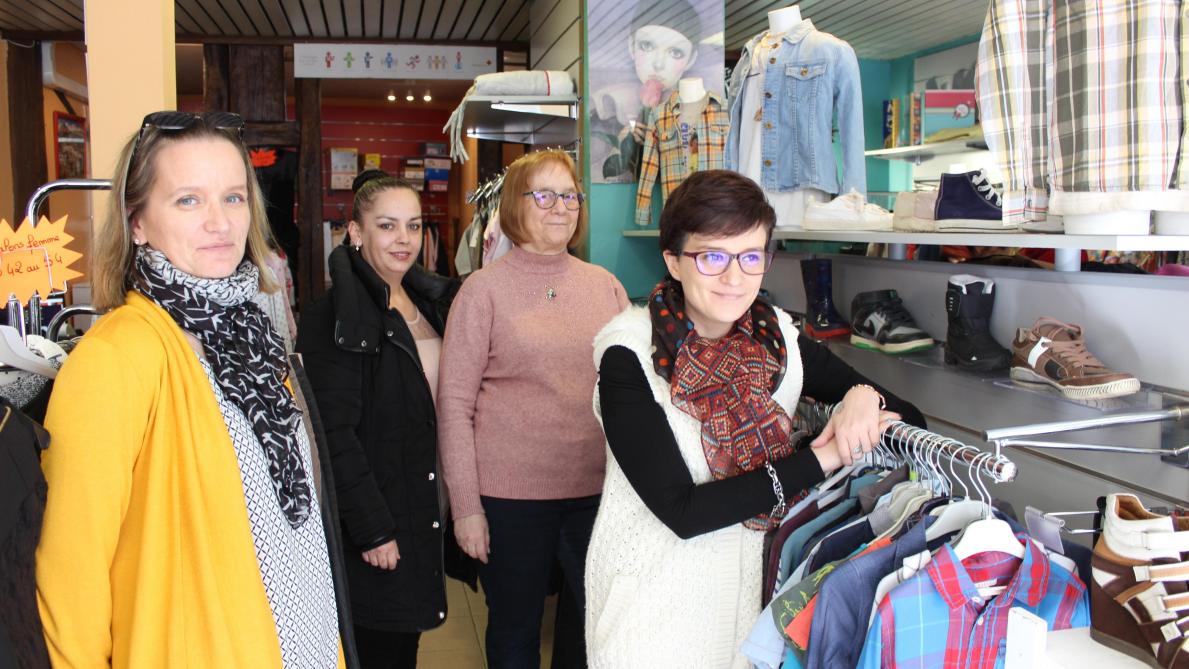 La Vestiboutique de la Croix-Rouge de Bar-sur-Seine a besoin de dons