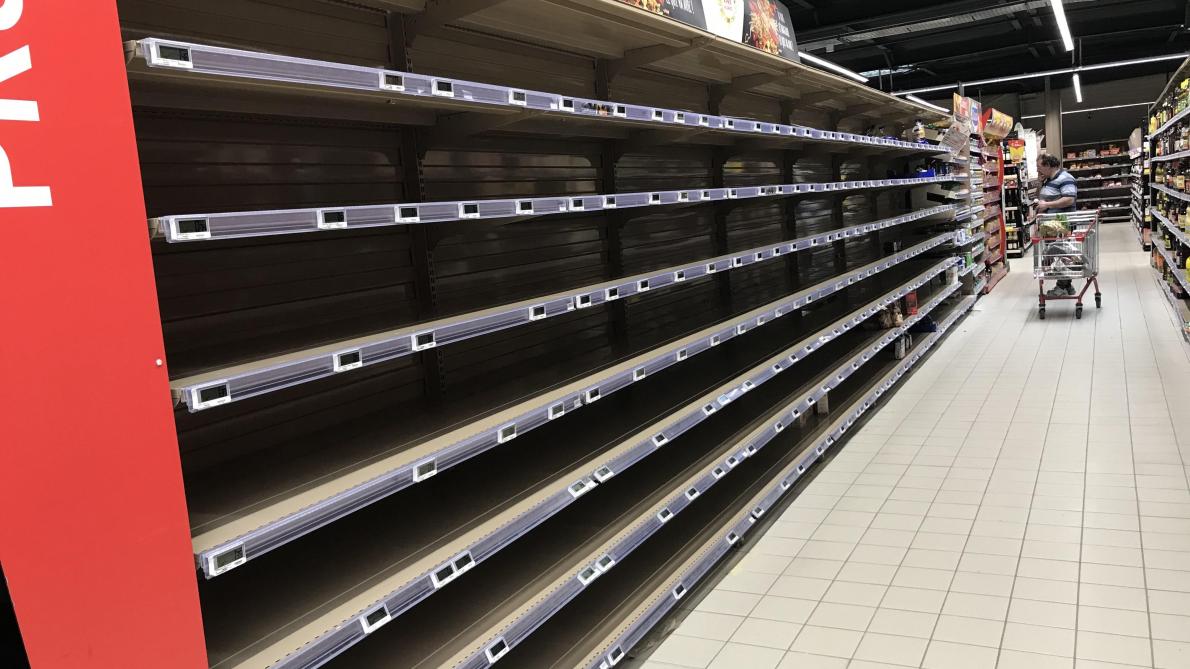 Coronavirus Apres La Ruee Le Repit Dans Les Supermarches Du Sud Ardennes