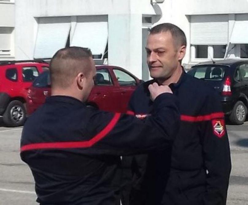 Sébastien Vermaux promu officier des pompiers de Vitry-le ...