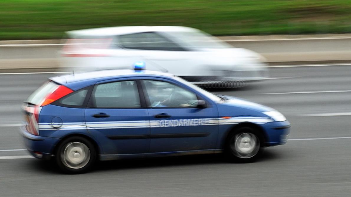 Le conducteur thiérachien a foncé à trois reprises dans le véhicule des gendarmes. Photo
: Archives