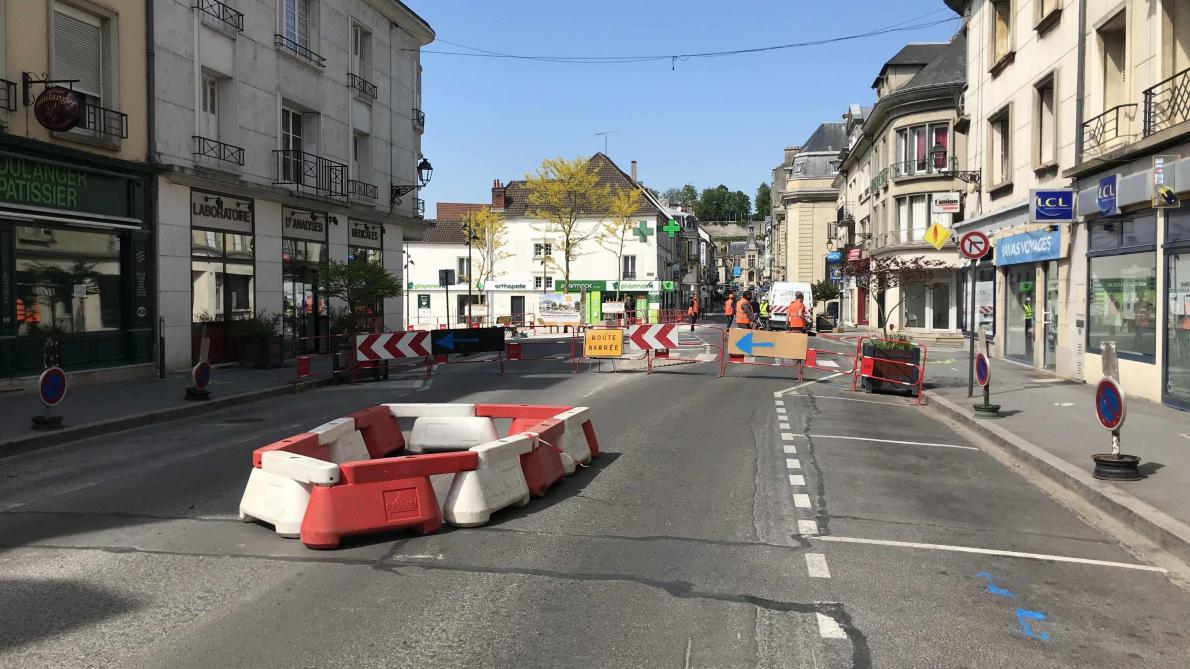 Reprise Du Chantier Place Du Marechal Leclerc A Chateau Thierry