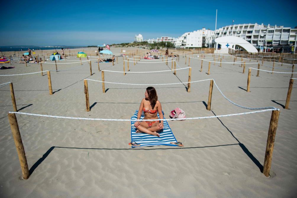 A La Grande Motte La Plage De Demain
