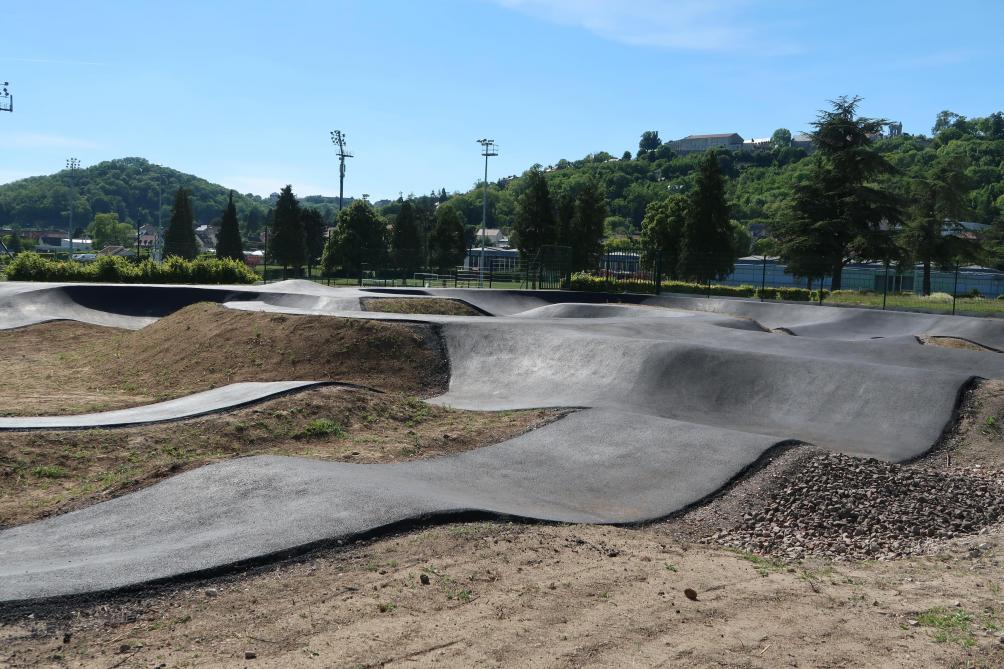 La piste de pumptrack bientôt finie