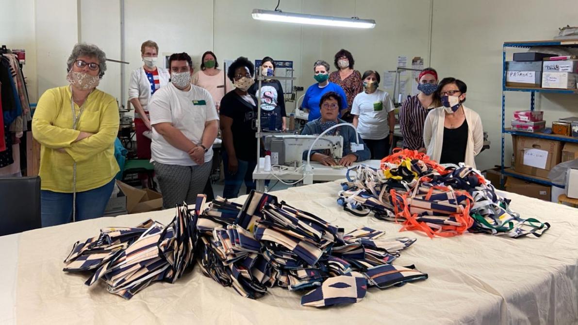 À Vitry-le-François, Au Fil des chemins a réalisé plus de 11 000 masques