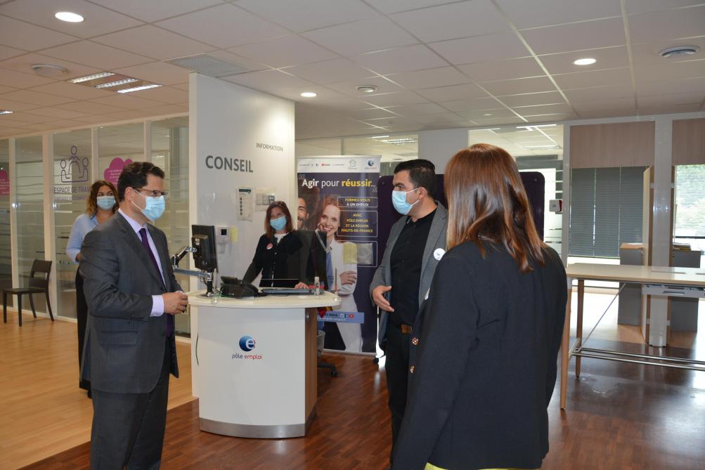 Pour Pole Emploi A Laon La Reprise Dans Certains Secteurs D Activites Est La