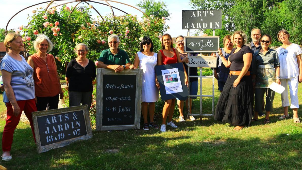 À Bouresches, le salon Arts et jardin aura lieu les 18 et 19 juillet