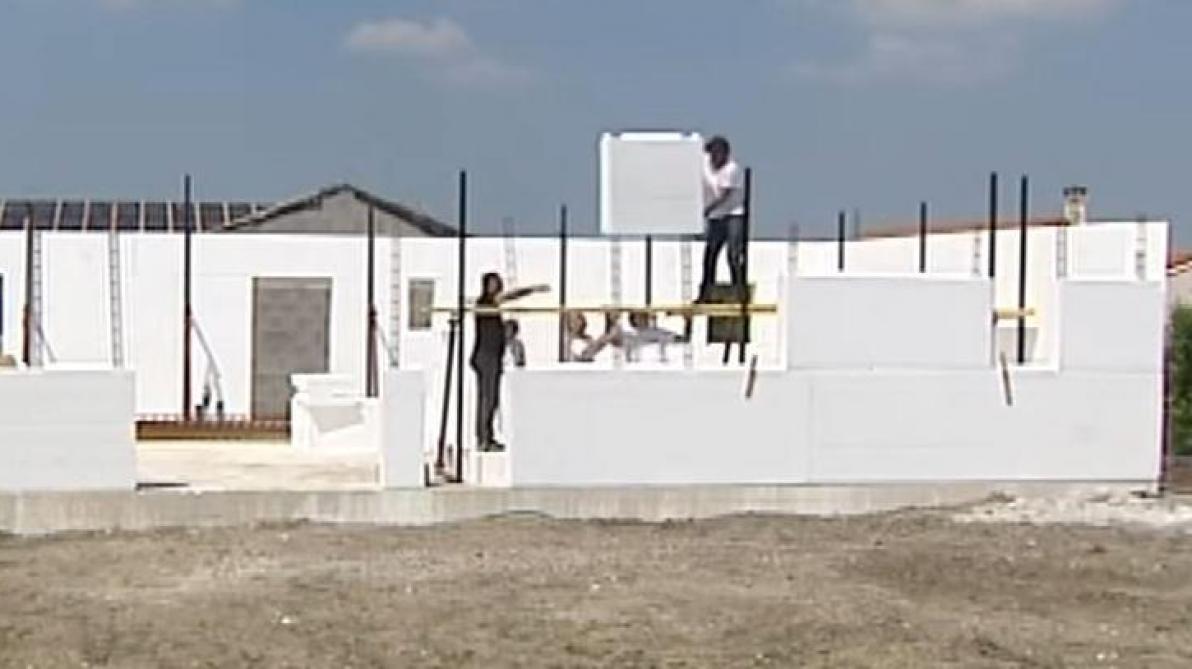 Construction maison en bloc polystyrene