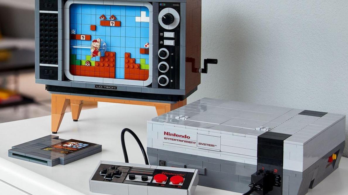 Console nintendo lego clearance