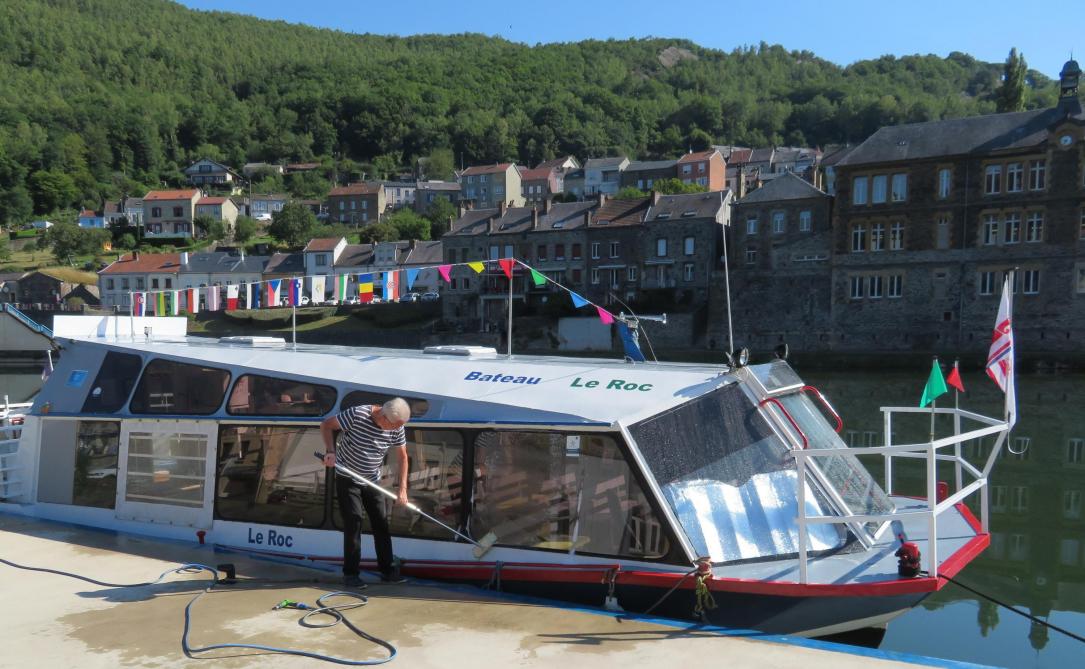 Le Roc A Repris Ses Balades Sur La Meuse Au Depart De Montherme
