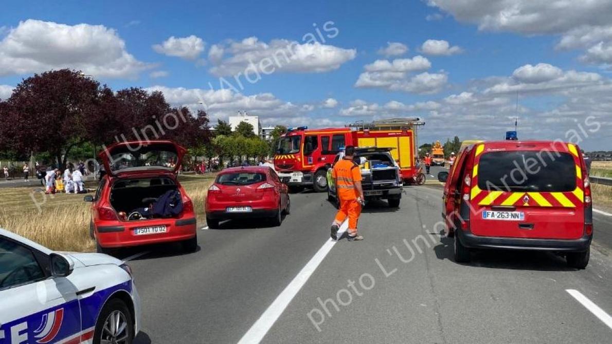 Quatre enfants meurent dans un dramatique accident sur la RN2 à Laon