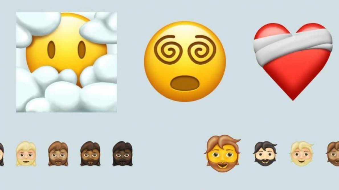 Visage Fatigue Cœur Blesse Voici Les Nouveaux Emojis Pour 2021