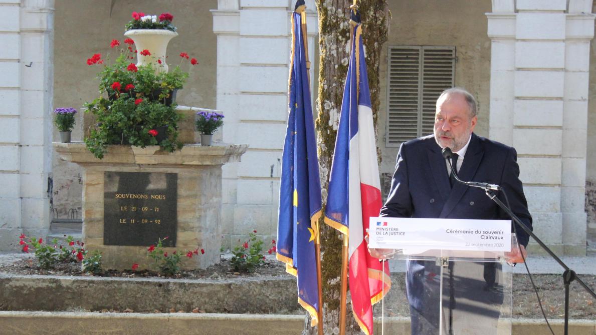 VIDÉO. Clairvaux : Éric Dupond-Moretti rend hommage aux ...