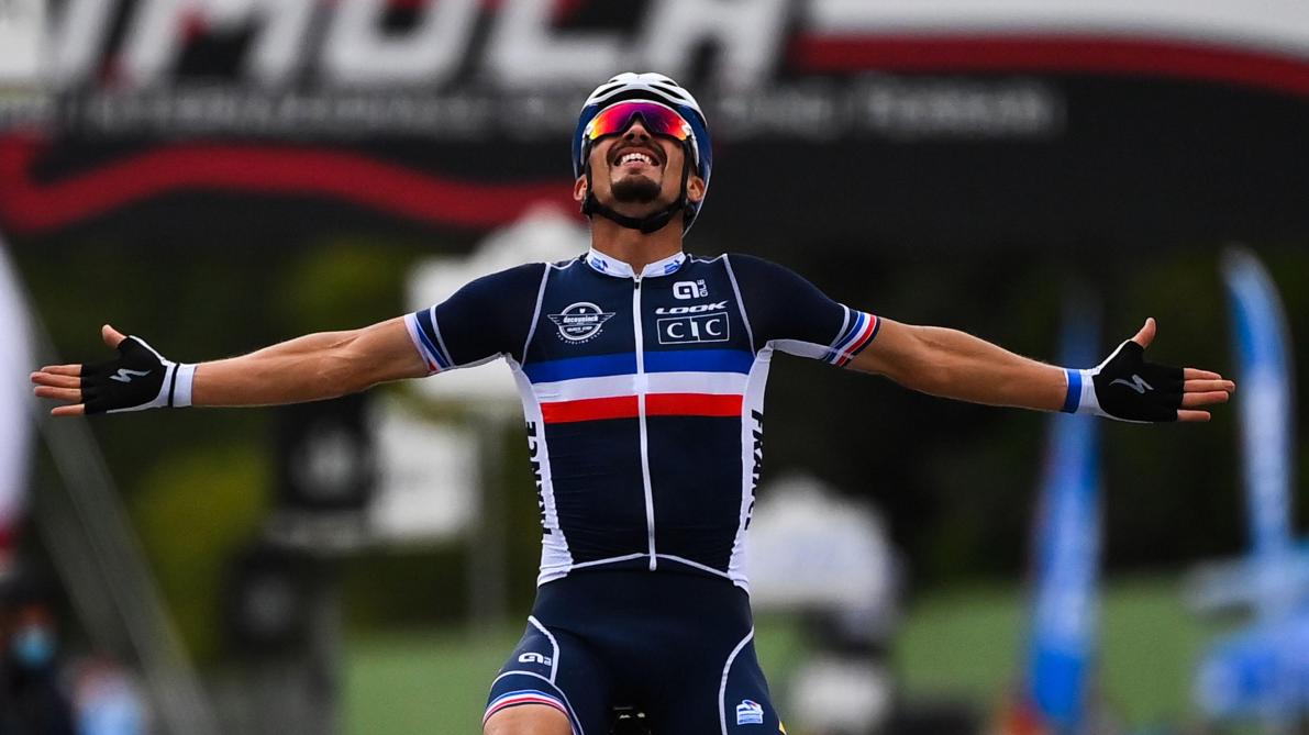Cyclisme le Français Alaphilippe champion du monde sur route