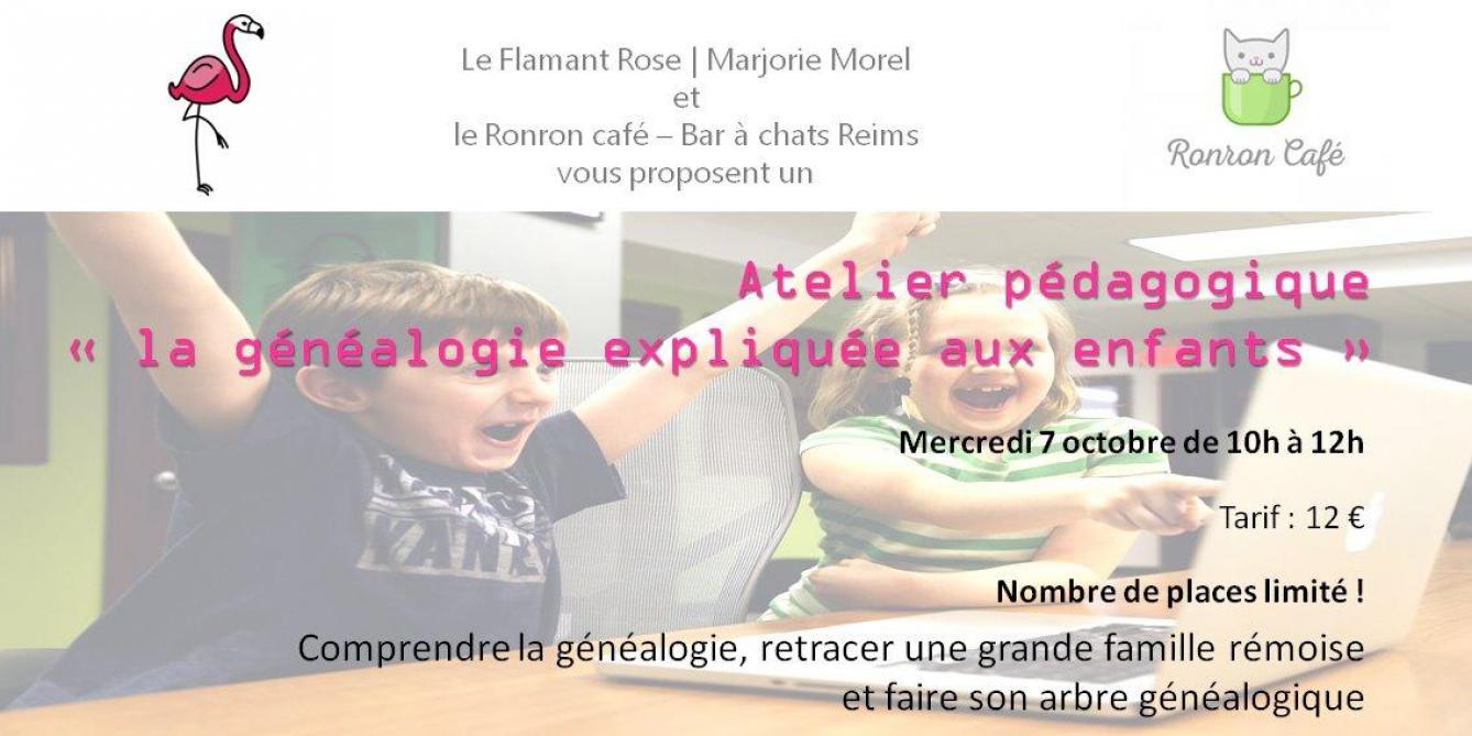 La Genealogie Expliquee Aux Enfants Au Ronron Cafe A Reims