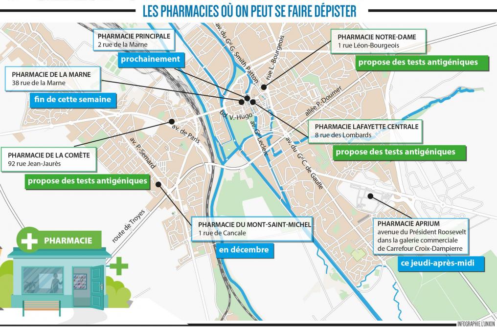 Ou Trouver Les Tests Antigeniques A Chalons En Champagne