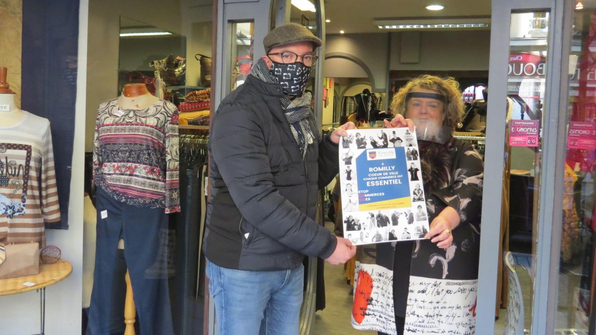 Pour Sauver Leurs Boutiques Les Commercants Du Centre Ville De Romilly Sur Seine Se Mettent En