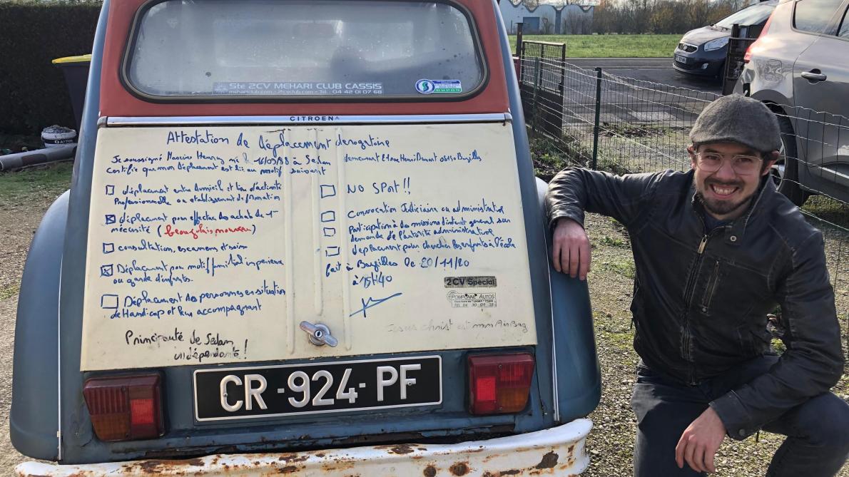 La dernière sortie de Maxime Henry remonte au 20 novembre. Ce jour-là, il est allé s’approvisionner en beaujolais nouveau.