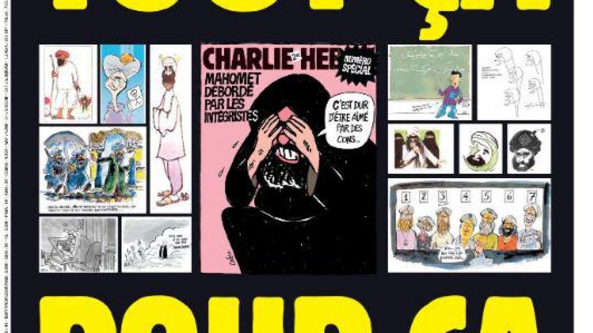 Calendrier Charlie Hebdo 2022