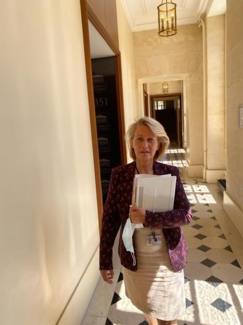 La députée laonnoise Aude Bono fait la promotion d'Erasmus