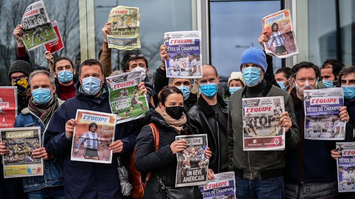 Pourquoi les journalistes de L'Équipe font grève