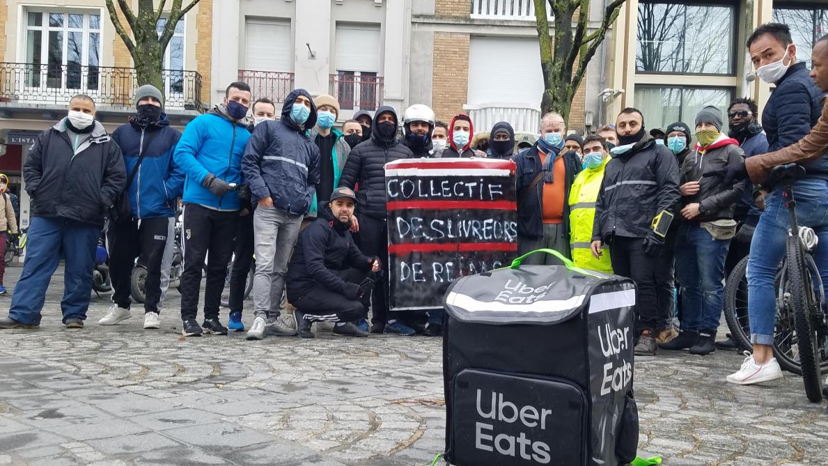 Trop De Livreur Uber Dans Ma Ville Grève des livreurs Uber et Deliveroo à Reims: de l'humain devant les sacs à  dos